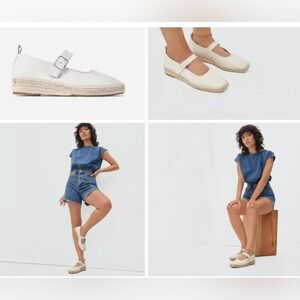 Everlane leather Maryjane espadrille size 10.5